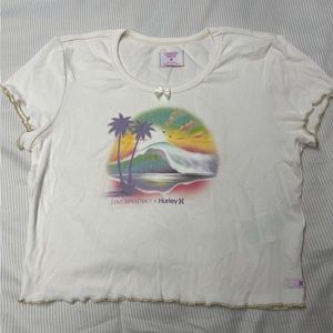 Love shack fancy x Hurley tshirt